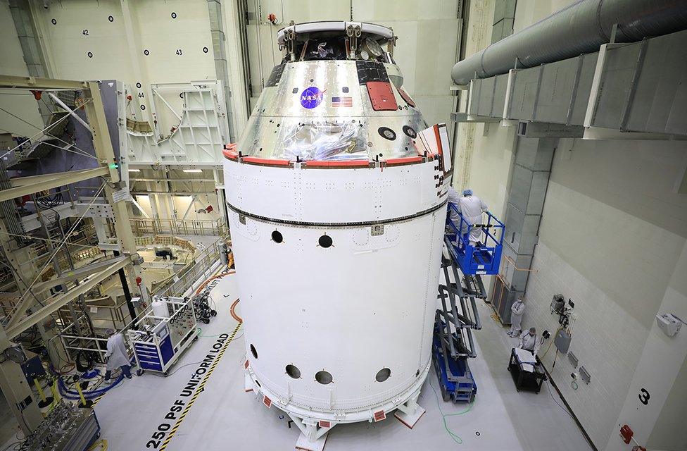 Orion spacecraft