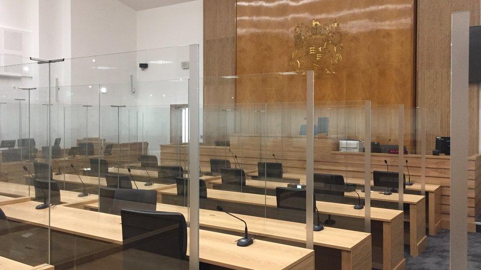 Inside the revamped courtroom