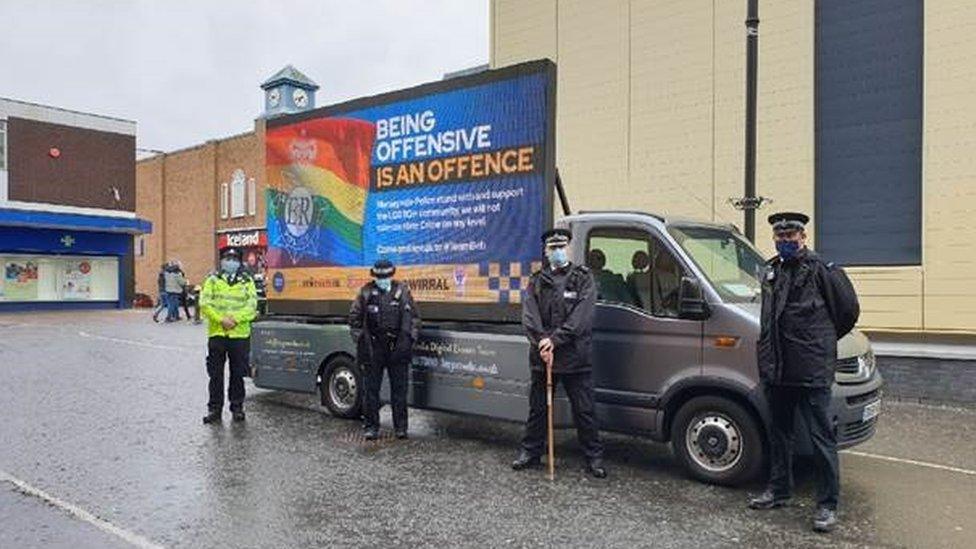 Offensive police campaign