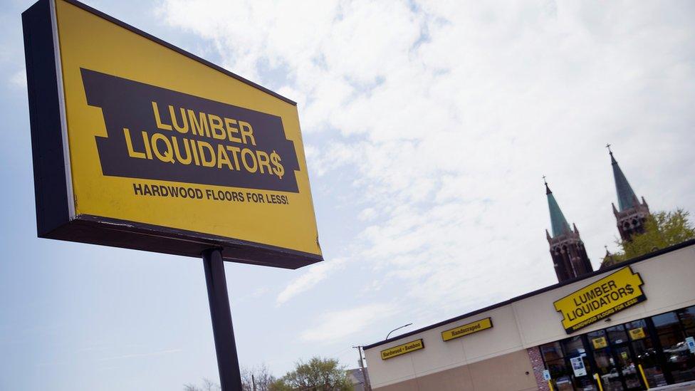 lumber liquidators tobacco road 1/2 in. Acacia Distressed Engineered Hardwood Flooring Lumber Liquidators shares sink on