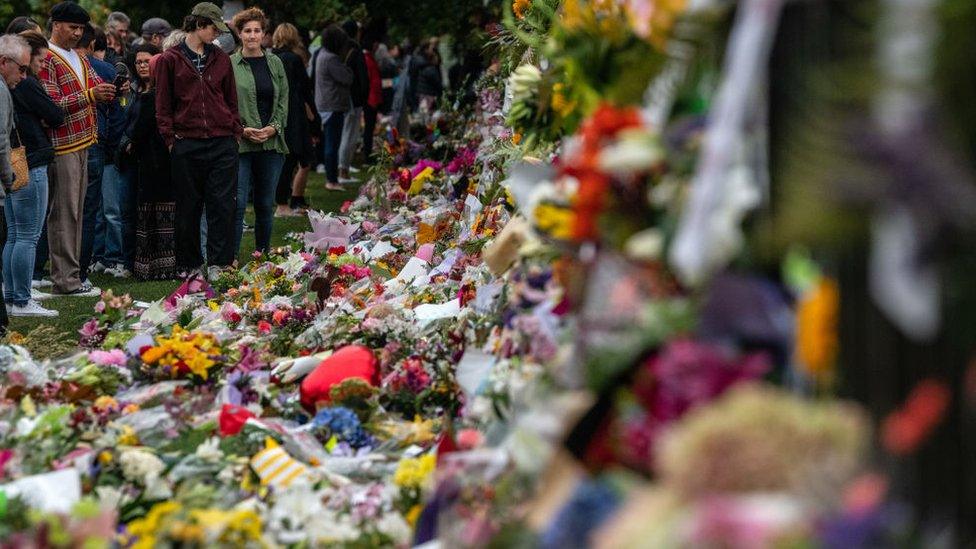 Huge amounts of flowers left in Botanic Gardens