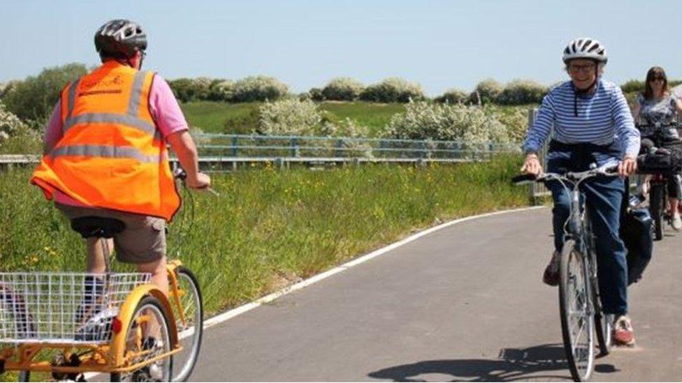 new A27 shared pathway