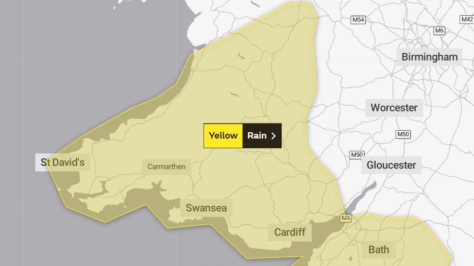 Weather warning