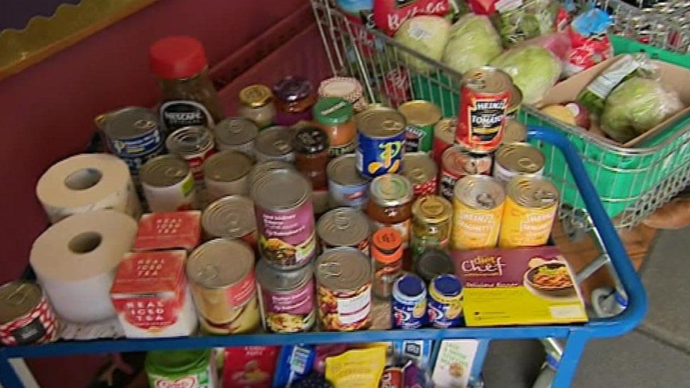 Foodbank stock