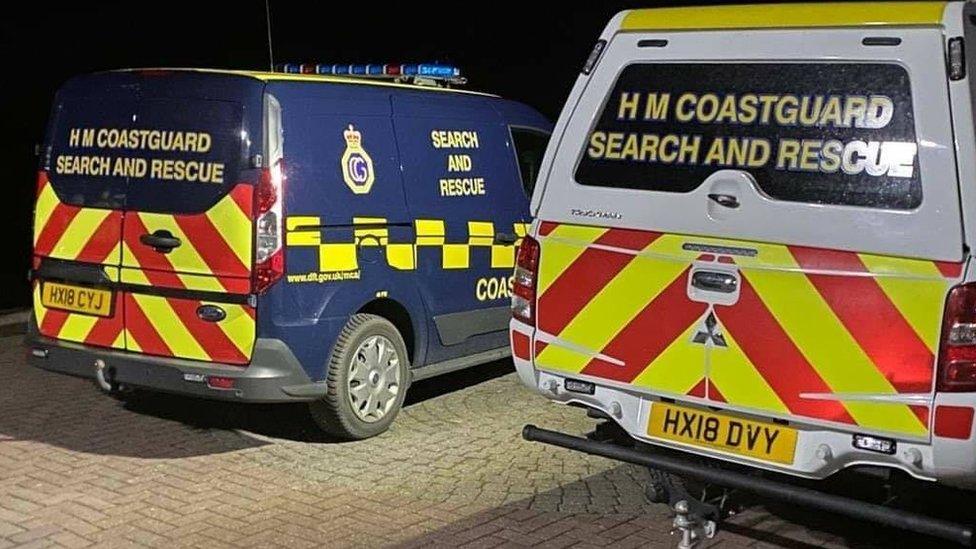 Coastguard vehicles