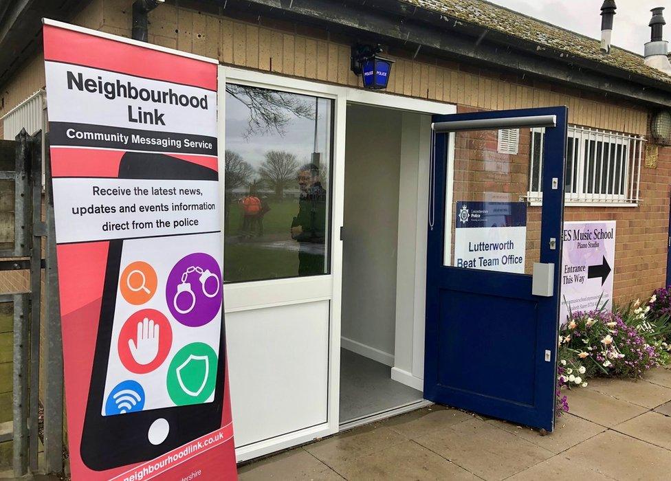 New neighbourhood police office opened in Lutterworth, Leicestershire