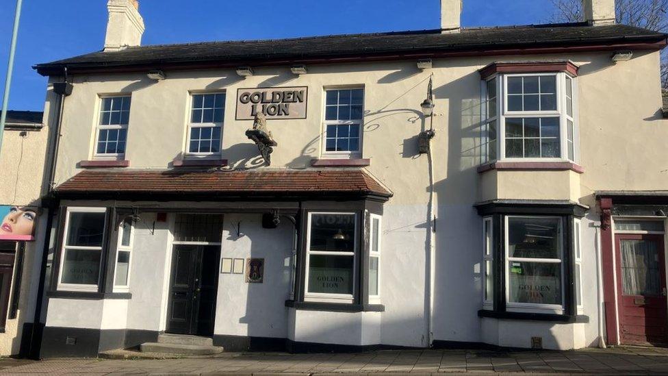 The Golden Lion in Cinderford