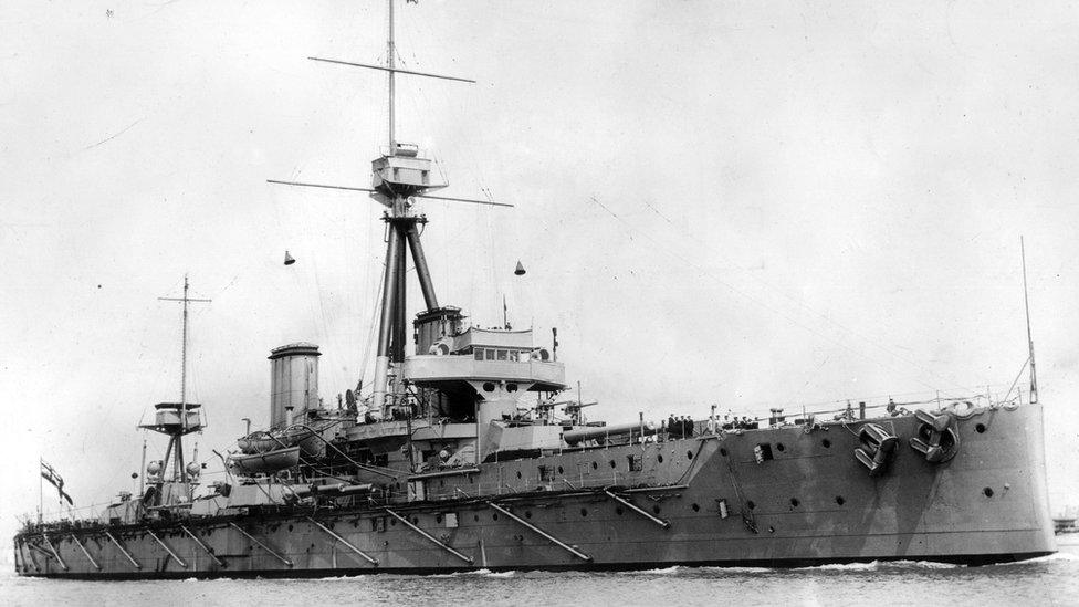 HMS Dreadnought from 1909