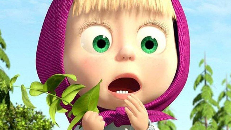 Masha and the Bear cartoon