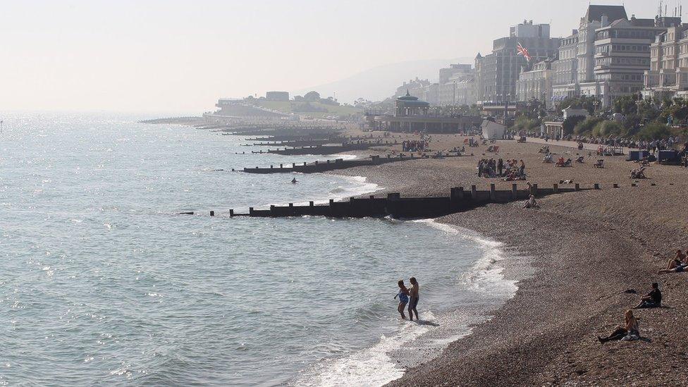 Eastbourne beach