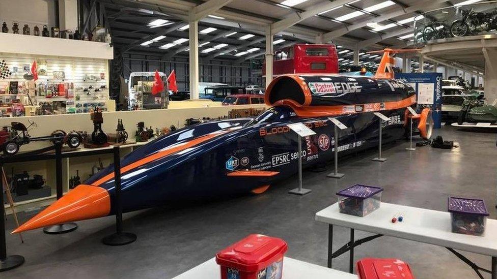 Bloodhound Super-Sonic Car