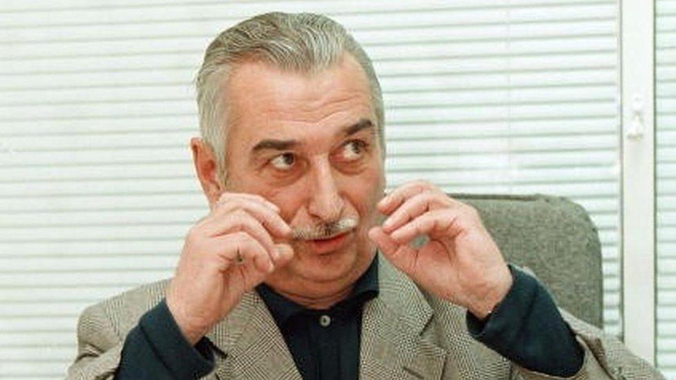 Yevgeny Dzhugashvili, the grandson of Josef Stalin in Moscow (file picture)