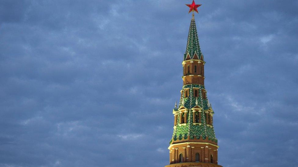 The Vodovzvodnaya Tower on the south-western side of the Kremlin complex