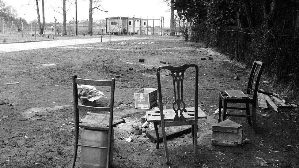 Chairs on the camp