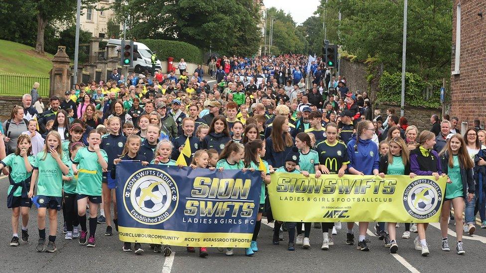 foyle cup parade