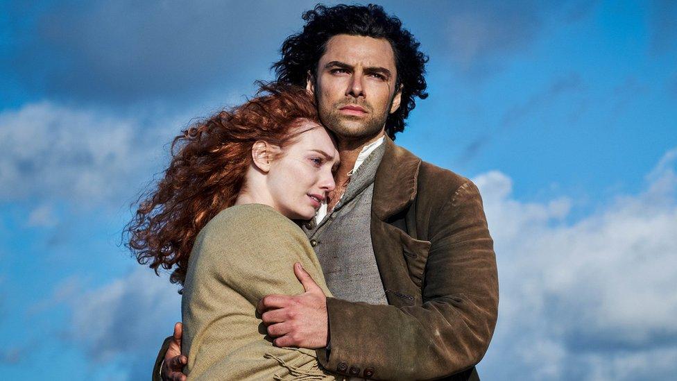 Demelza and Ross Poldark