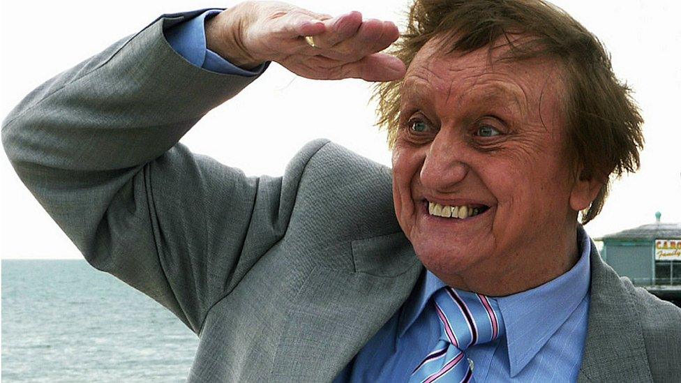 Sir Ken Dodd in Blackpool