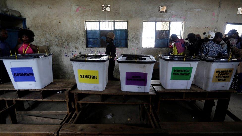 Ballot boxes