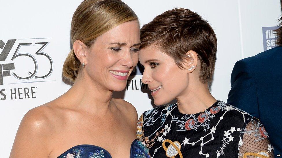 Kristen Wigg and Kate Mara