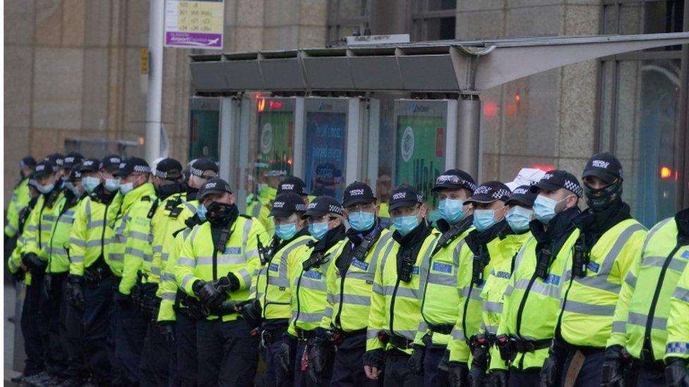 police in Glasgow