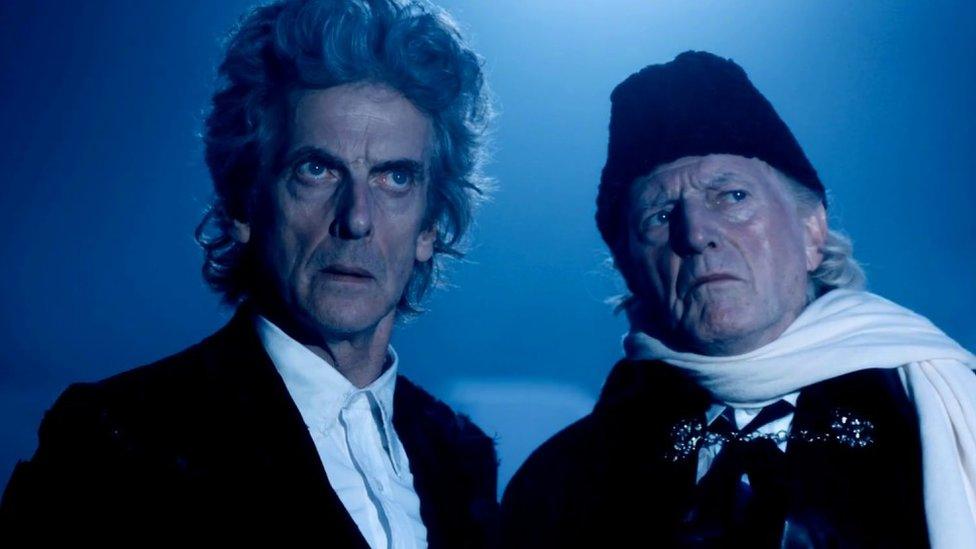 David Bradley and Peter Capaldi