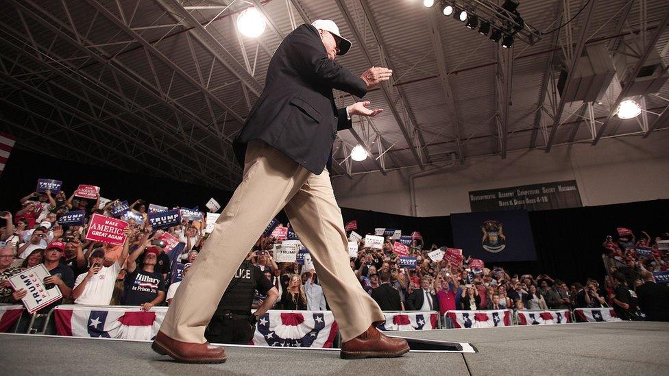 Trump steps out for another rally