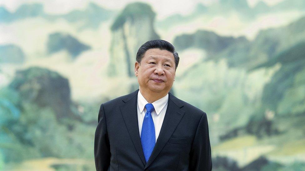 Chinese President Xi Jinping await delegates to the G20 Summit at the Hangzhou International Expo Centre on 4 September 2016 in Hangzhou, China.