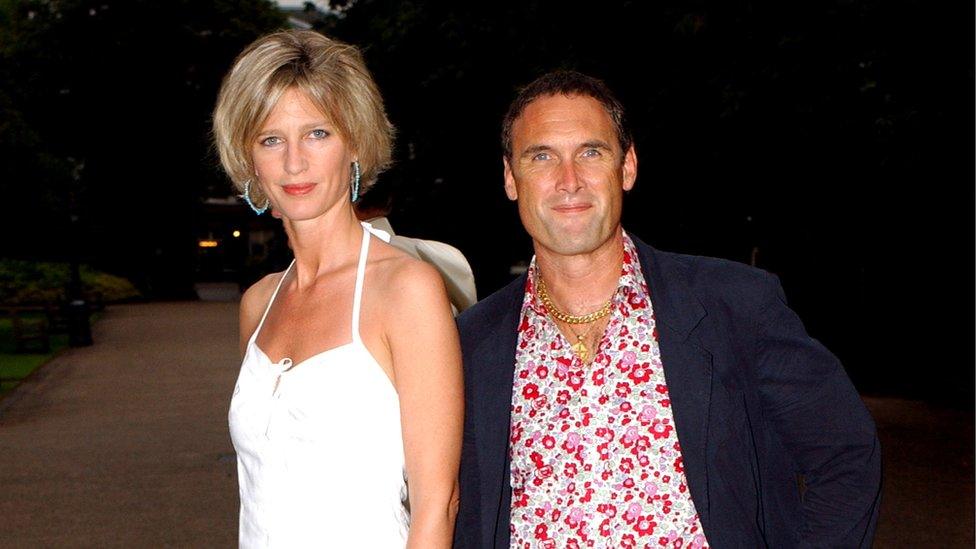 AA Gill, pictured with his partner Nicola Formy