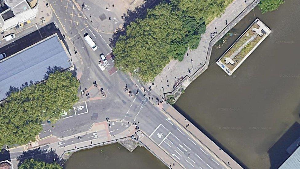 How the new layout of the Bristol Bridge junction would look