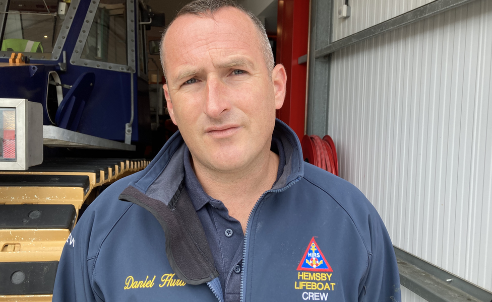 Daniel Hurd, Hemsby Lifeboat coxswain