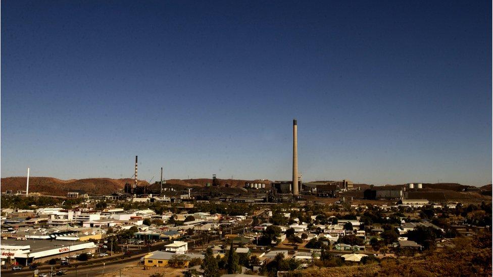 General view of Mount Isa