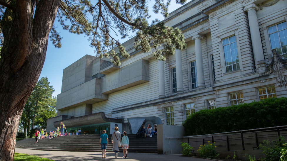 The exterior of the Ulster Museum