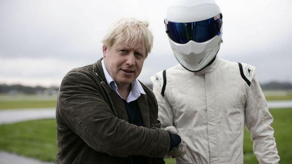 Boris Johnson and The Stig