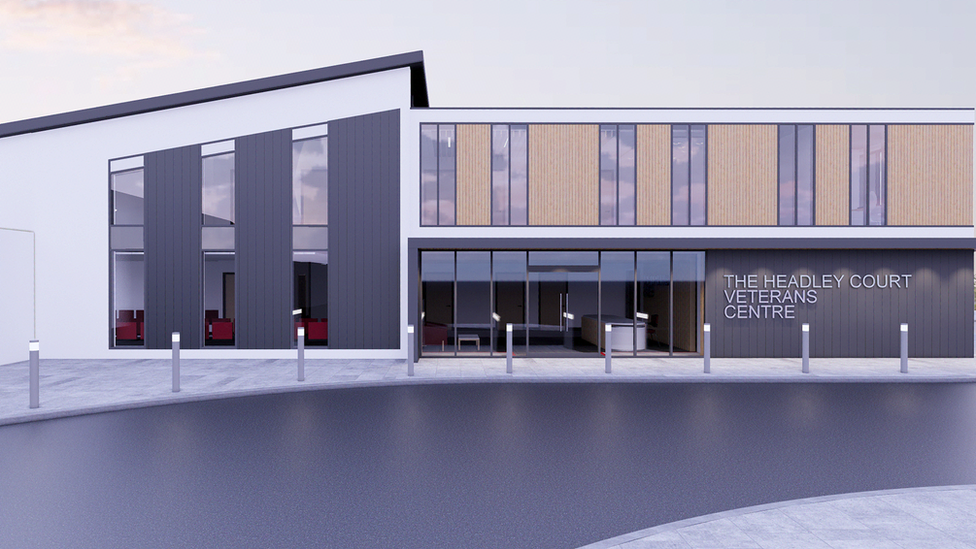 HC Veterans Centre - artist impression