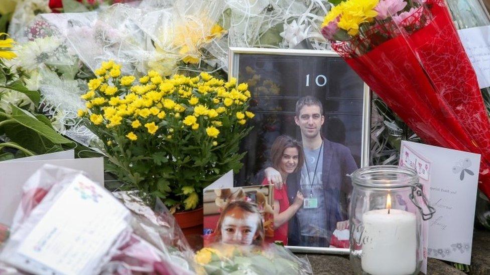 Picture of Brendan Cox with his late wife Jo