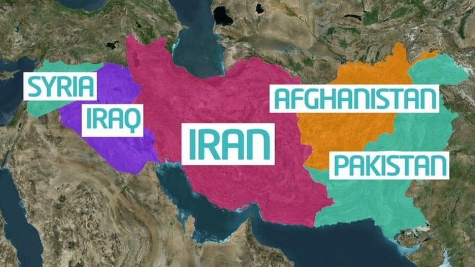 Newsround map.