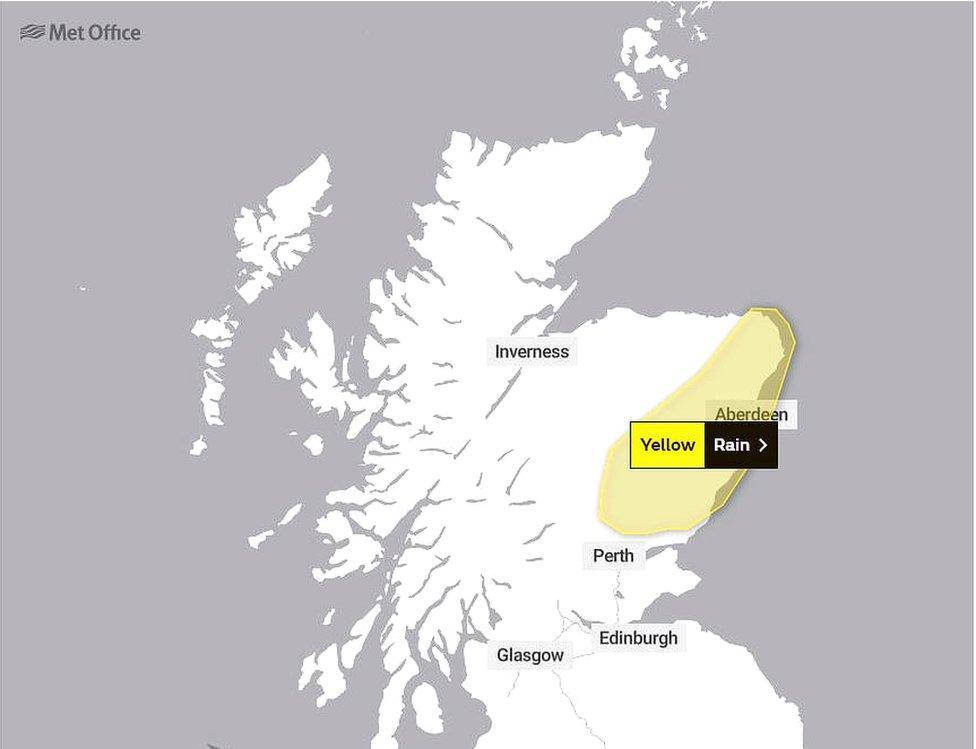 Met Office warning