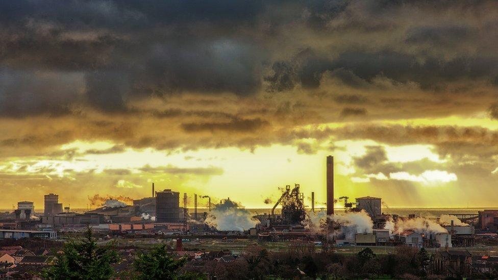 Port Talbot skyline