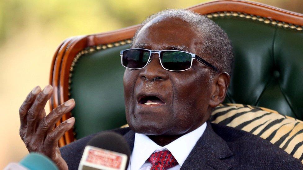 Robert Mugabe, the former president of Zimbabwe