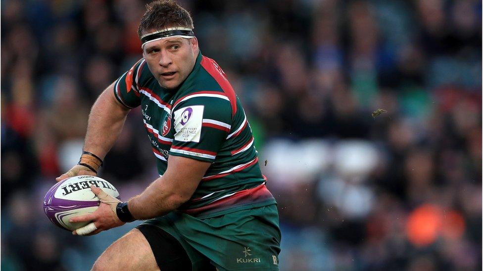 Leicester Tigers' Tom Youngs