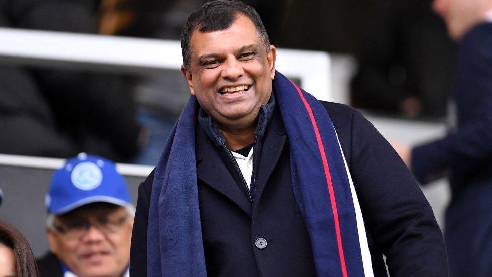 AirAsia boss Tony Fernandes at a QPR match