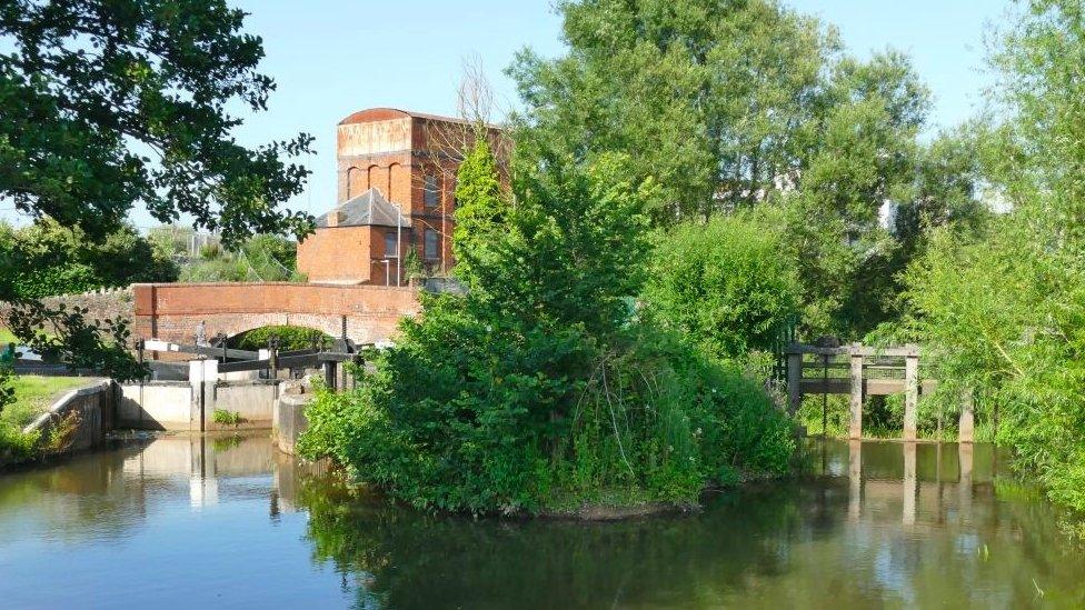 River Tone in Taunton