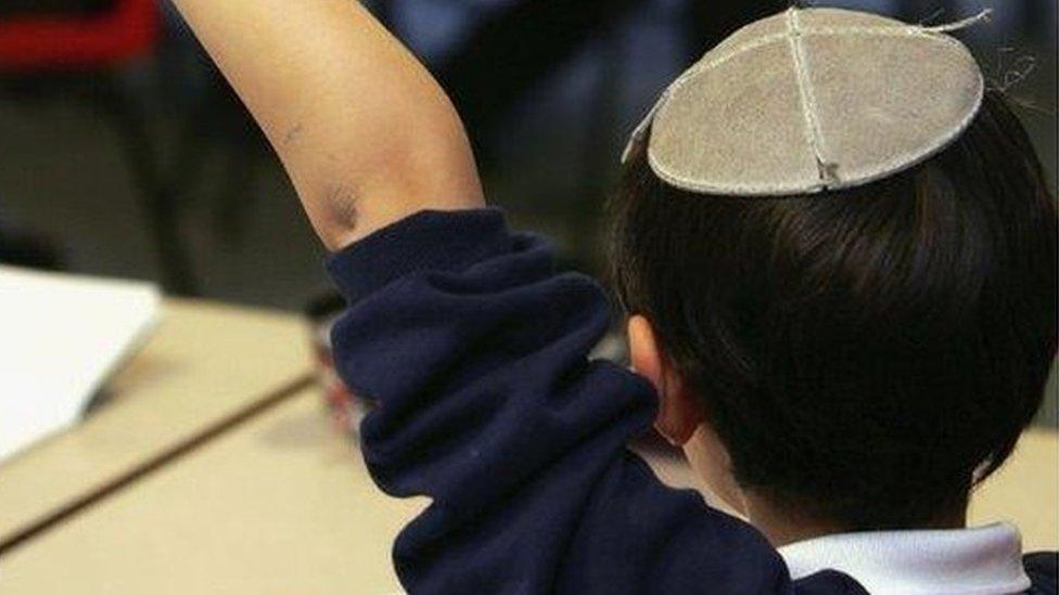 Jewish schoolchild