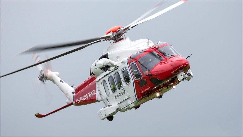 Solent Coastguard helicopter (from April 2017)