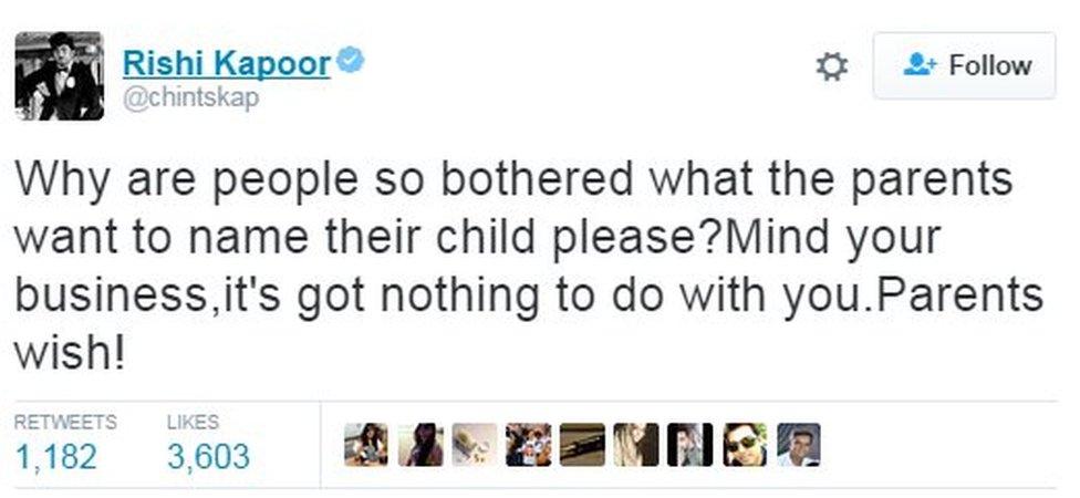 Why are people so bothered what the parents want to name their child please?Mind your business,it's got nothing to do with you.Parents wish!