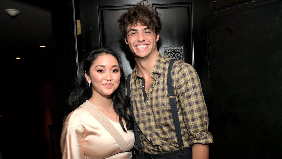 Lana Condor and Noah Centineo