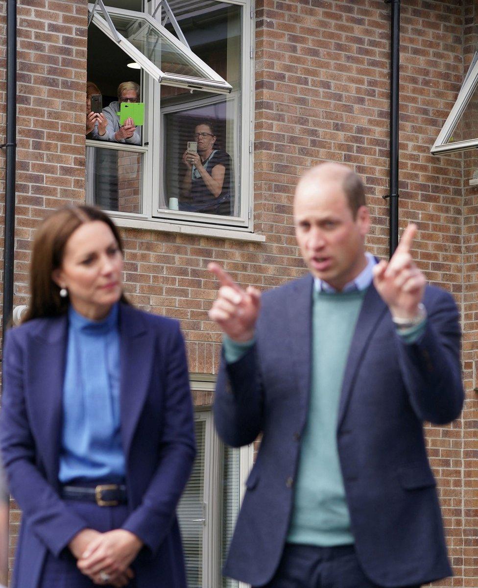 Kate and William visit the Wheatley Group