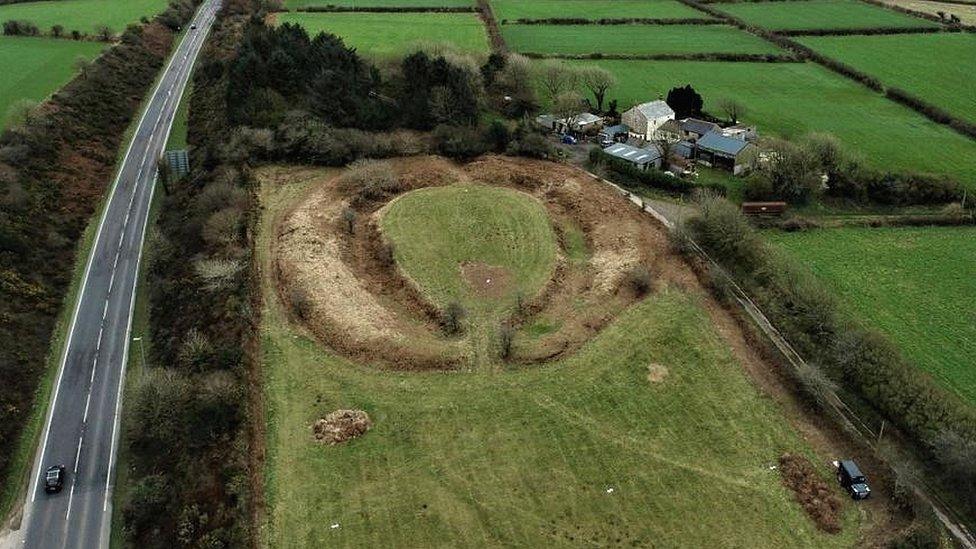 Castilly Henge, Bodmin