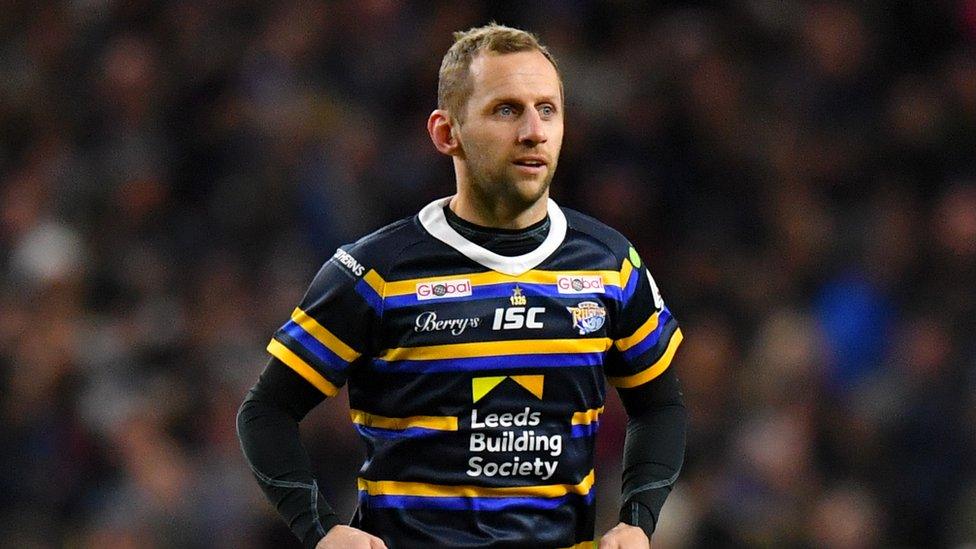 Rob Burrow playing