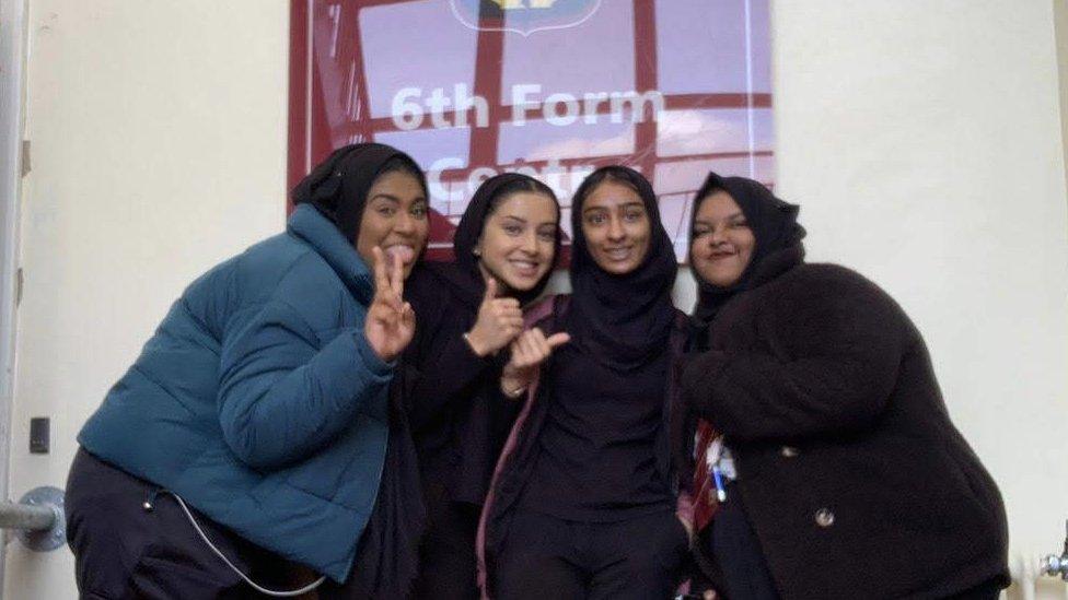 Athika Ahmed and friends